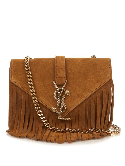 ysl bag tan leather|yves Saint Laurent crossbody.